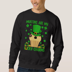 Sudadera Los Muffins Divertidos Son Mis Encantos Afortunado