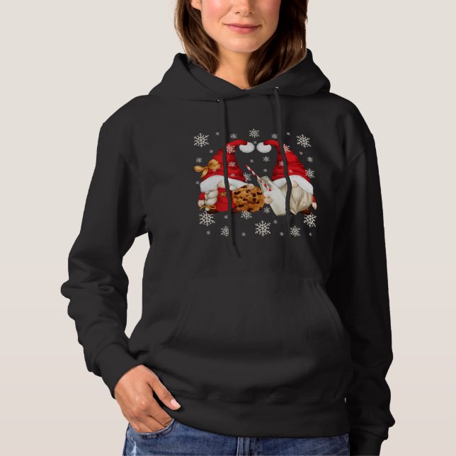 Sudadera Los Navidades Cutos Adoran El Motif Con La Leche S (Anverso)