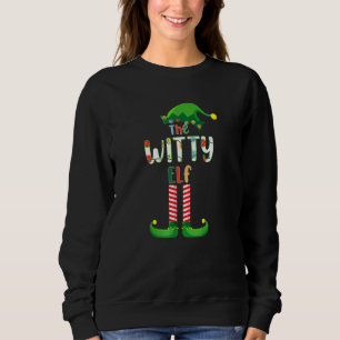 Sudadera Los Navidades De La Familia Witty Elf Parking Paja