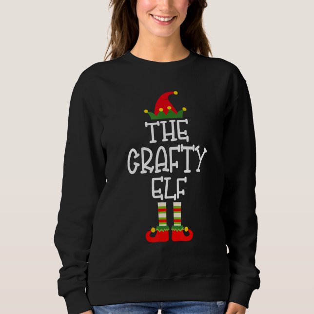 Sudadera Los Navidades del grupo familiar Crafty Elf Mating (Anverso)
