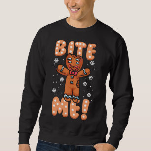 Sudadera Los Navidades Del Hombre Del Gingerbread Para El M