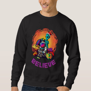 Sudadera Los Navidades extranjeros de Ufo creen