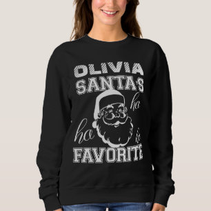 Sudadera Los Navidades favoritos de Santa Claus son Ho Ho H