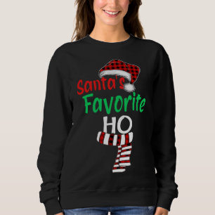 Sudadera Los Navidades favoritos de Santa Lucía son Ho grac