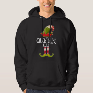 Sudadera Los Navidades graciosos de Queen Elf dan a la fami
