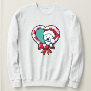 Sudadera Los Navidades kiniArt Westie aman