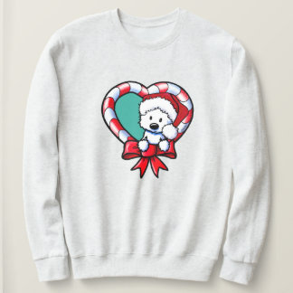 Sudadera Los Navidades kiniArt Westie aman