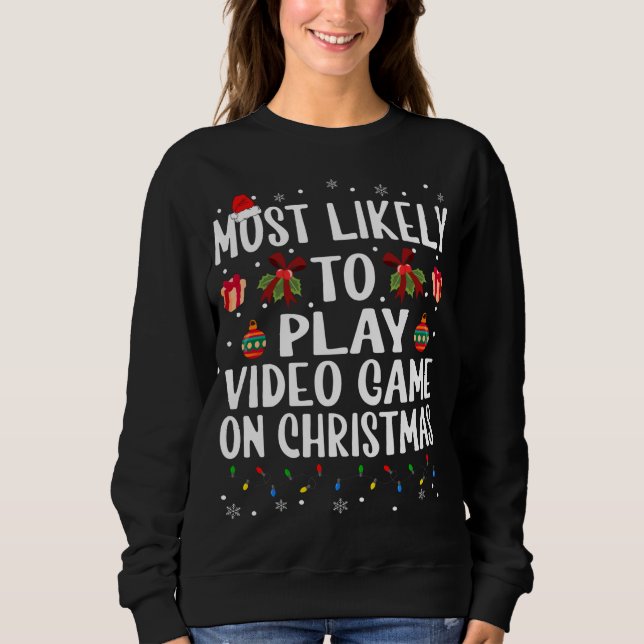 Sudadera Los Navidades Más Divertidos Probablemente Realice (Anverso)