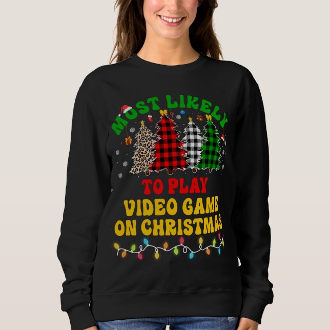 Sudadera Los Navidades Más Divertidos Probablemente Realice (Anverso)
