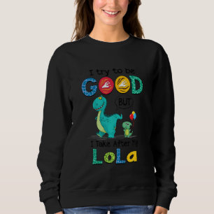 Sudadera Los Niños Cuidan Intento Ser Buenos Pero Me Llevo 