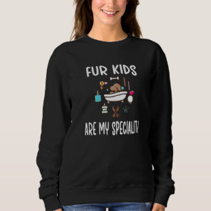 Sudadera Los Niños De Las Pieles Son Mi Perro Mascota Espec