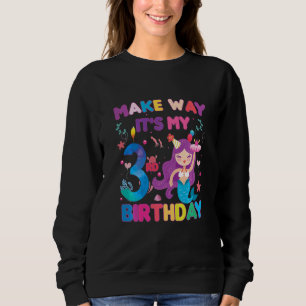 Sudadera Los niños hacen el camino que es mi tercera sirena