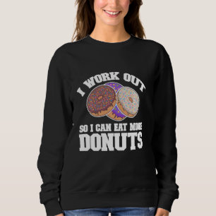 Sudadera Los Niños No Trabajan Para Comer Más Donuts.