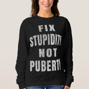 Sudadera Los niños que cuestionan el género no pueden dar s