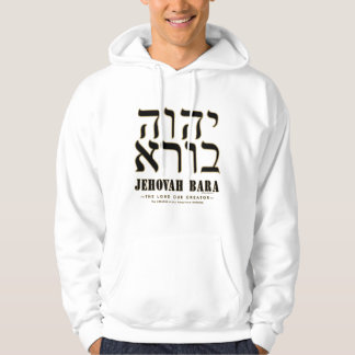 Sudadera Los nombres hebreos de Jehová Bara Yahweh