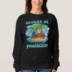 Sudadera Los Océanos De Posibilidades Libro Verano Lectura 