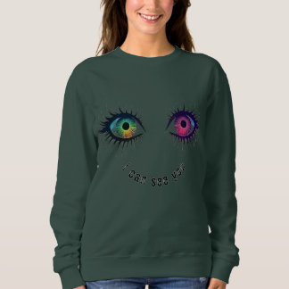 Sudadera Los ojos que puedo ver que diseñas