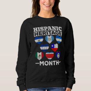Sudadera Los países latinos celebran el amor hispano