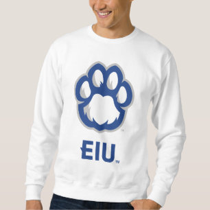 Sudadera Los Panthers de Illinois Oriental Paw Print y EIU
