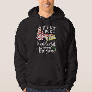 Sudadera Los pasteles de árbol de Navidad es el momento más