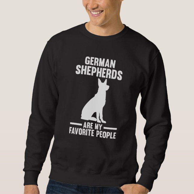 Sudadera Los Pastores Alemanes Son Mis Pueblos Favoritos (Anverso)