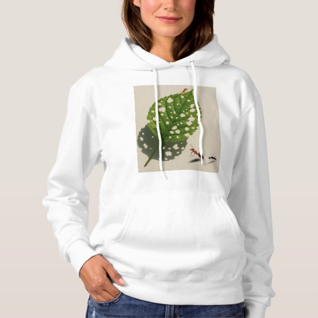 Sudadera Los pequeños arquitectos de la naturaleza con sus  (Anverso)