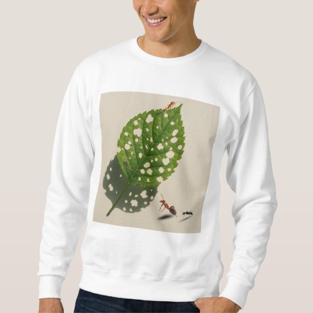 Sudadera Los pequeños arquitectos de la naturaleza con sus  (Anverso)