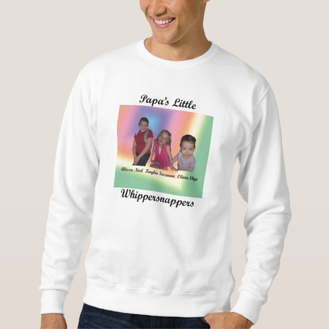 Sudadera Los pequeños Whippersnappers de la papá (Anverso)