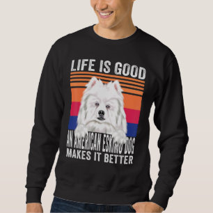 Sudadera Los perros esquimales estadounidenses hacen que tu