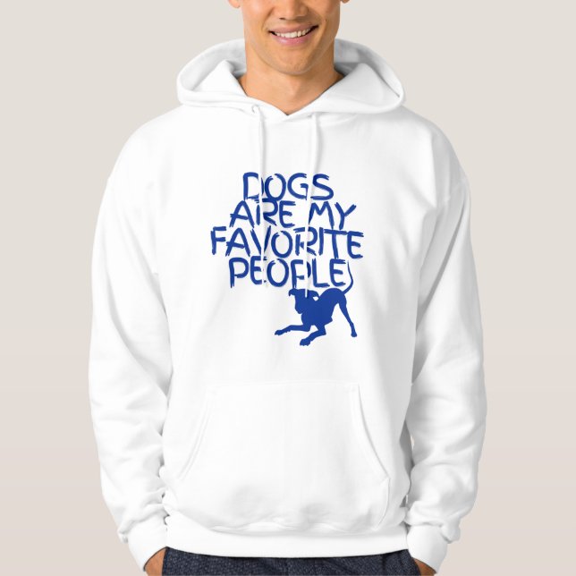 Sudadera Los perros son mi diseño favorito (Anverso)
