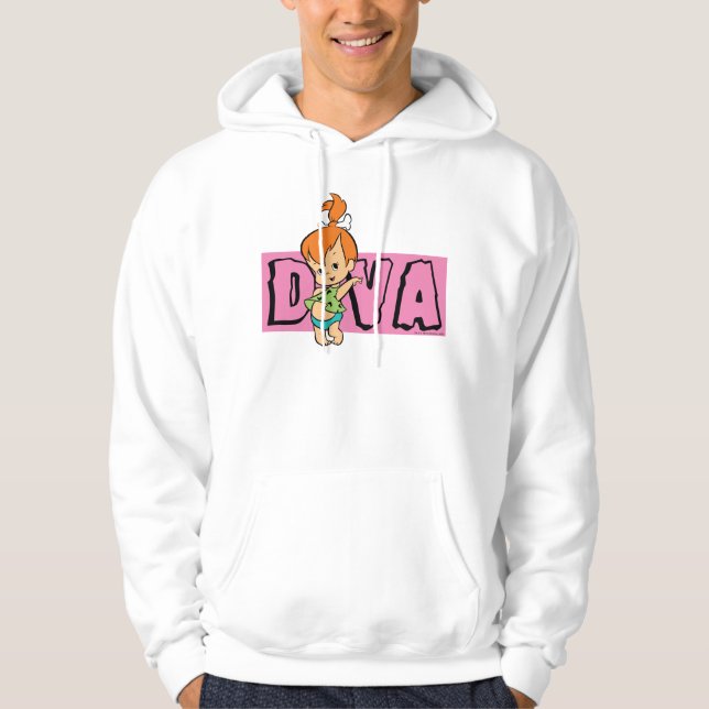 Sudadera Los Picapiedra | Pebbles - Pequeña Diva (Anverso)