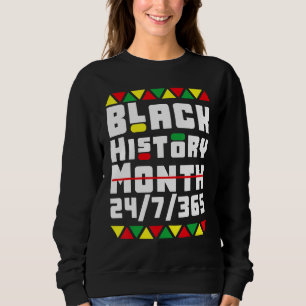 Sudadera Los pijamas de historia negra celebran el mes de l