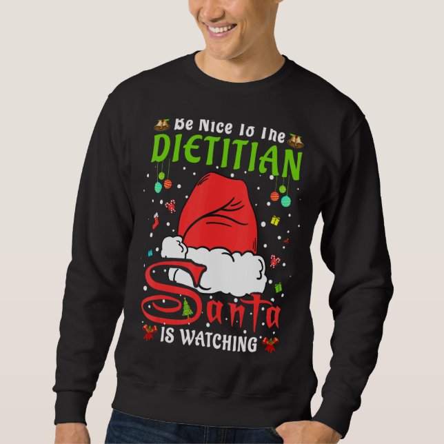 Sudadera Los pijamas de Santa Navidad son amables con el Cr (Anverso)