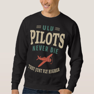 Sudadera Los pilotos antiguos de retiro de los pilotos del