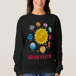 Sudadera Los planetas del sistema solar Astronomía espaci