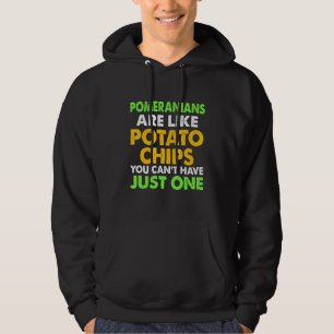 Sudadera Los Pomeranianos Cuestos Son Como Los Chips De Pap