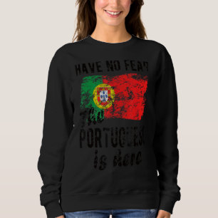 Sudadera Los Portugueses Están Aquí Bandera Portuguesa Ro