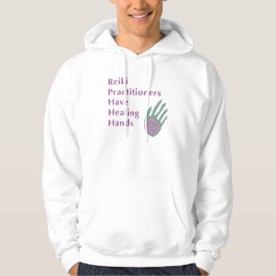 Sudadera Los practicantes de Reiki tienen manos curadoras