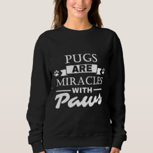 Sudadera Los Pugs Son Milagros Con Patas Cita De Amante De