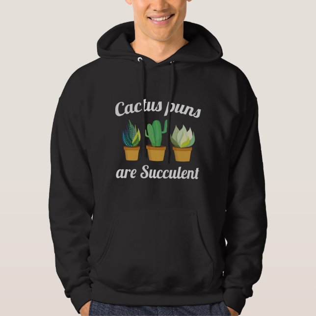 Sudadera Los Puns De Cactus Son Suculentos (Anverso)