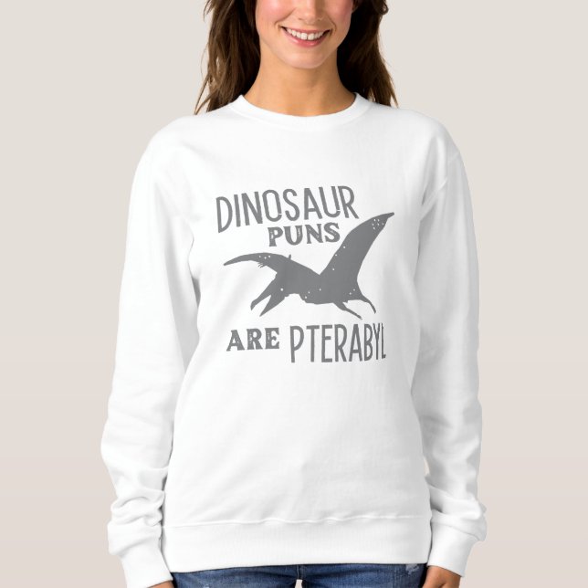 Sudadera Los Punteros De Dinosaurio Son Pterabyl (Anverso)