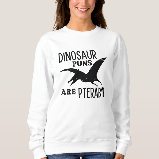 Sudadera Los Punteros De Dinosaurio Son Pterabyl (Anverso)
