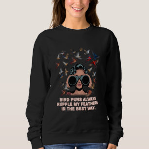 Sudadera Los Puntitos De Ave Siempre Arrojan Mis Pies En La
