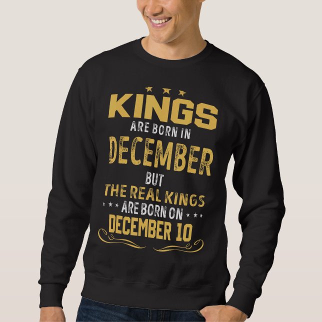 Sudadera Los Reyes Nacidos En Diciembre Los Reyes Reales Na (Anverso)