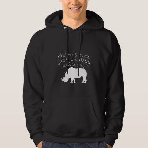 Sudadera Los rinocerontes son solo unicornios gorditos