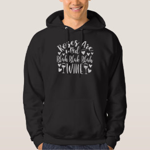 Sudadera Los rosas son rojos Blah Blah Wine Bebe 2