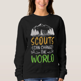 Sudadera Los scouts pueden cambiar el panorama mundial 1