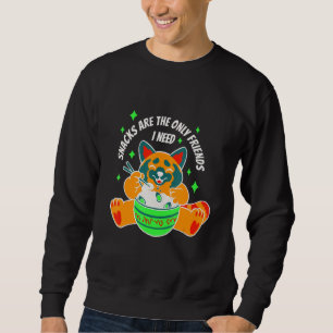 Sudadera Los snacks son el único amigo que necesito
