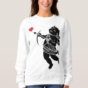 Sudadera Los sudaderos de San Valentín son los cupidos Cami