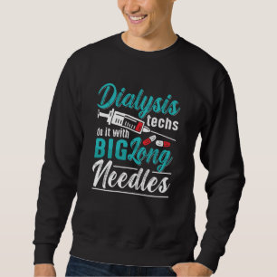 Sudadera Los Técnicos De Diálisis Lo Hacen Con Enfermera De